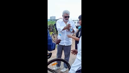 உன்னோடு வாழாத வாழ்வென்ன வாழ்வு... காதல் மனைவியுடன் ஜாலியாக சைக்கிளிங் சென்ற அஜித் - வைரலாகும் போட்டோஸ்