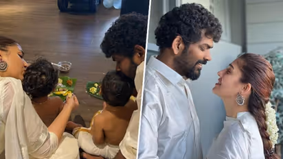 Onam 2023: 'Jawan' actress Nayanthara shares adorable photos of sons Uyir and Ulagam's first ever celebration