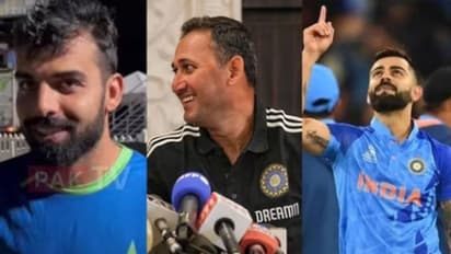 പാക് പേസര്മാരെ കോലി നോക്കികോളുമെന്ന് അഗാര്ക്കര്! പിന്നാലെ ഇന്ത്യന് സെലക്റ്റര്ക്ക് ഷദാബ് ഖാന്റെ മറുപടി