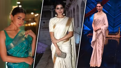 Onam 2023: Take style ideas from Samantha, Alia Bhatt, Deepika Padukone and more for saree drapes (Photos)