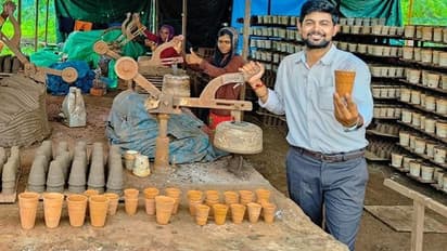 Ditching the use disposable cups, Shobhit’s company is earning in crores by making kulhads