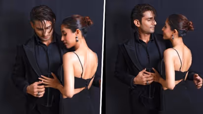 Prateik Babbar celebrates 3rd anniversary with girlfriend Priya Bannerjee; kisses her in an adorable video