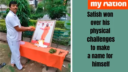Meet Satish Vaishya, who overcame all his physical challenges to become a figure of inspiration