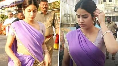 Janhvi Kapoor's ring worn at Tirupati temple sparks engagement rumours with alleged BF Shikhar Pahariya