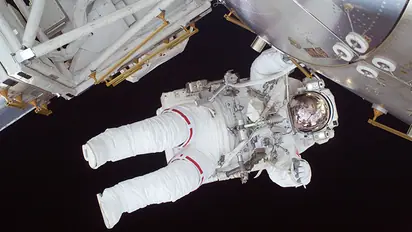 விண்வெளி வீரர்கள் "இப்படி" தான் விண்வெளியில் கழிப்பறையை பயன்படுத்துகிறார்களாம்...!!