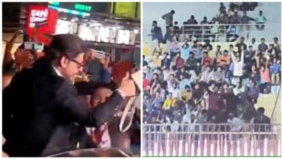 ஜவான் ஆடியோ லான்ச்..! பாலிவுட் கிங் கானை வரவேற்க திரண்ட ரசிகர்கள்..! வைரல் வீடியோ..