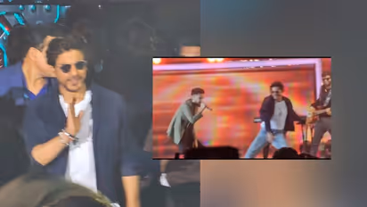 ஜவான் ஆடியோ லாஞ்சில் அனிருத் உடன் மரண மாஸ் குத்து டான்ஸ் ஆடிய ஷாருக்கான் - வைரலாகும் வீடியோ