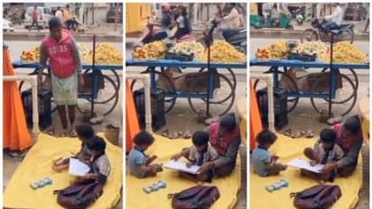 തട്ടുകടയിലെ ജോലിക്കിടയിലും മക്കളെ പഠിപ്പിക്കുന്ന അമ്മയുടെ വീഡിയോ ഏറ്റെടുത്ത് നെറ്റിസണ്സ് !