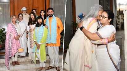Mamta Banerjee invites Bachchan family on Durga Puja to Kolkata; West Bengal CM shares some interesting photos
