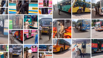 Mangaluru police file cases against 123 bus drivers over violation of rules