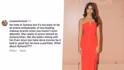 'What is her merit': Suhana Khan faces flak from netizens for becoming brand ambassador of Tira