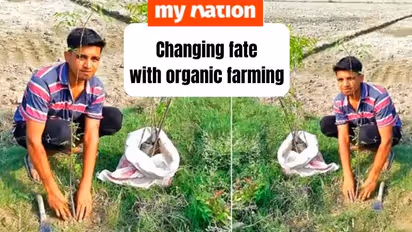Skipping the dream of joining the army, Sarvesh is now a farmer and grows his crops organically