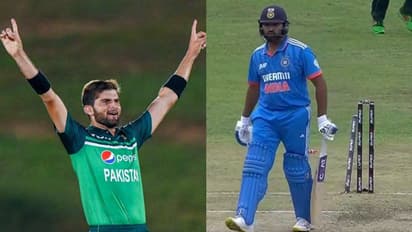 ഷഹീൻ അഫ്രീദിയുടെ ഇന്സ്വിംഗറിൽ വീണ് രോഹിത്തും കോലിയും, പാക്കിസ്ഥാനെതിരെ ഇന്ത്യക്ക് തകർച്ച