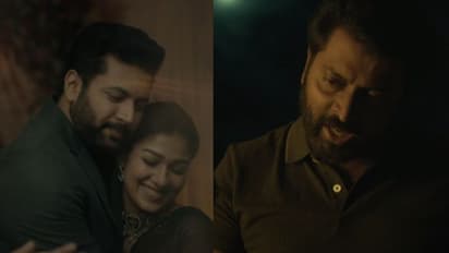 കൊടും ക്രിമിനലിനെ കീഴടക്കാൻ ജയം രവിയും നരേനും, ഒപ്പം നയൻതാരയും; 'ഇരൈവൻ' ട്രെയിലർ