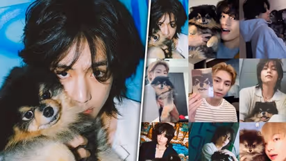BTS singer V aka Kim Taehyung's 7-year-old dog, Tan undergoes heart surgeries; makes fans emotional with post