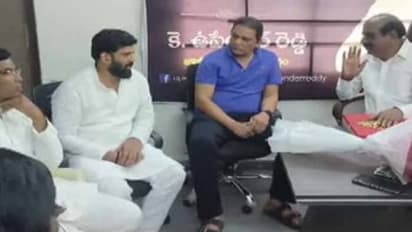 కాంగ్రెస్‌లో జూబ్లీహిల్స్ టిక్కెట్టు పంచాయితీ:విష్ణు వ్యతిరేక వర్గంతో అజహరుద్దీన్ భేటీ