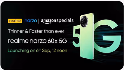 Realme Narzo 60x 5G to launch in India on September 6; Here's what we know so far
