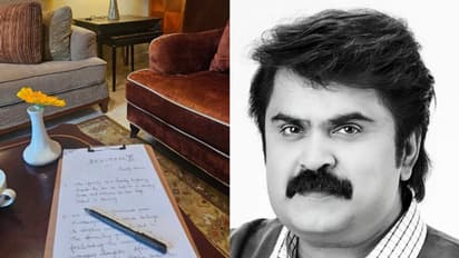 'ബ്യൂട്ടിഫുള് രണ്ട്' തുടങ്ങി, തിരക്കഥയെഴുതുന്നതിന്റെ ഫോട്ടോ പങ്കുവെച്ച് അനൂപ് മേനോൻ