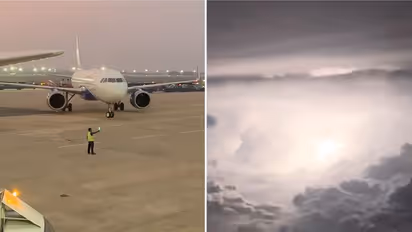 WATCH: Viral video offers breathtaking aerial view of thunderstorm at 35,000 feet