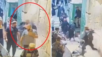 Caught on camera: Woman terrorist stabs Israeli policeman in Jerusalem; officer recounts attack (WATCH)