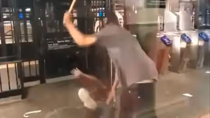 Disturbing video: Man attacks 60-year-old woman over 50 times with her own cane in New York (WATCH)