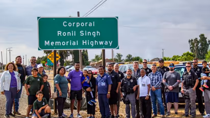 Highway stretch in California named after Indian-origin cop Ronil Singh who was shot dead in 2018
