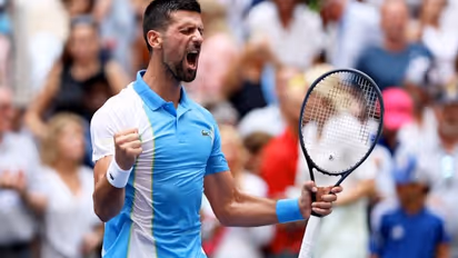 US Open 2023: Djokovic jokes about haircut being secret weapon after sealing semi-finals berth (WATCH)