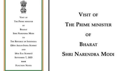 India to Bharat: Now, controversy arises as 'Prime Minister of Bharat' fuels name-change debate