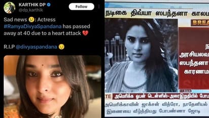 Divya Spandana: News spread across Social platforms about Ramya's death is fake