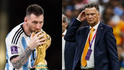 ഖത്തർ ലോകകപ്പ് മെസിയെ ലോക ചാമ്പ്യനാക്കാനായി മുന്‍കൂട്ടി ഒരുക്കിയ തിരക്കഥയെന്ന് ലൂയി വാന്‍ഗാൽ