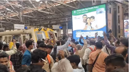 WATCH: Heartwarming farewell celebration for dedicated Mumbai train motorman goes viral