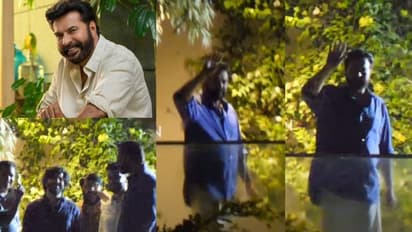 ആർപ്പുവിളികളും, ആശംസകളും; മമ്മൂട്ടിയുടെ വീടിന് മുന്നിൽ ആരാധക ആവേശം, ഒടുവിൽ താരമെത്തി