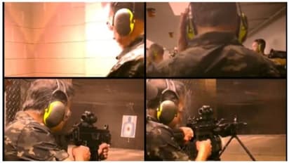 KamalHaasan: Guts & Guns தோட்டாக்கள் சும்மா தெறிக்குதே.! KH 233 படத்திற்காக பயிற்சியில் ஈடுபட்ட கமல்ஹாசன்..!