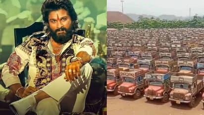 Pushpa 2 : ‘పుష్ప2’ సెట్స్ లో వందలకొద్ది లారీలు.. సుకుమార్ గట్టిగానే ప్లాన్ చేశారుగా.. వీడియో వైరల్