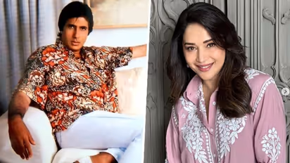 Madhuri Dixit was on verge of quitting film with Amitabh Bachchan as she was asked to wear bra on screen