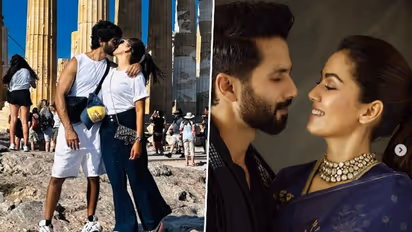 Shahid Kapoor posts adorable birthday wish for his wife, Mira Kapoor with mushy photographs; see pics