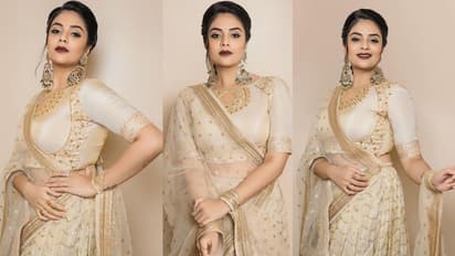 Sreemukhi: చందమామ అమ్మాయైతే అచ్చు శ్రీముఖిలా ఉంటుందేమో... అసలు చూపు తిప్పుకోలేం! 