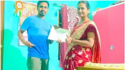 ആകാശത്തെ 'അമ്പിളി'യോളം പ്രണയം! ഭാര്യക്ക് ഇങ്ങനെയൊരു ജന്മദിന സമ്മാനം ആര് കൊടുക്കും, വാക്കുപാലിച്ച് യുവാവ്