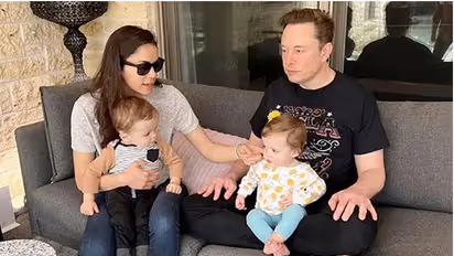 First glimpse: Elon Musk photographed with his 'secret' twins in Austin; see pics