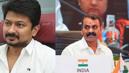 திராவிடம் என்கிற வார்த்தையை வழங்கியதே சனாதனம் தான்.! ஒரே போடாக போட்ட எல்.முருகன்! எப்படி தெரியுமா?