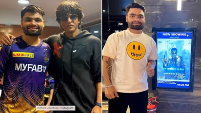 IPL 2024: Shah Rukh Khan's heartwarming gesture towards KKR's Rinku Singh amid media frenzy (WATCH)