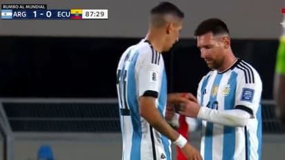 കണ്ടില്ലെങ്കിൽ വലിയ നഷ്ടം, ഇക്വഡോറിനെ വട്ടംകറക്കി അസാധ്യ ഡ്രിബ്ലിംഗ് മികവുമായി മെസിയും പിള്ളേരും-വീഡിയോ