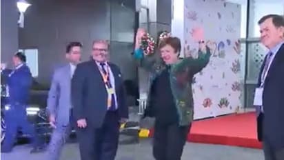 G20 Summit 2023: IMF Chief Kristalina Georgieva shakes a leg to Sambapuri beats at Delhi airport (WATCH)