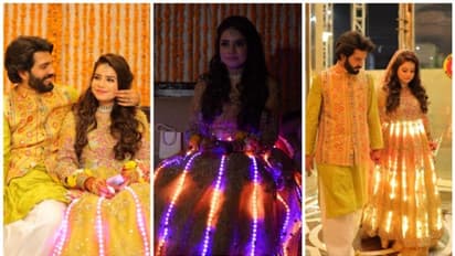 'എൽഇഡി ലഹങ്ക'; വിവാഹദിനത്തിൽ വധുവിന് അണിയാൻ 'അടിപൊളി' സമ്മാനവുമായി വരൻ; വൈറലായി വീഡിയോ !