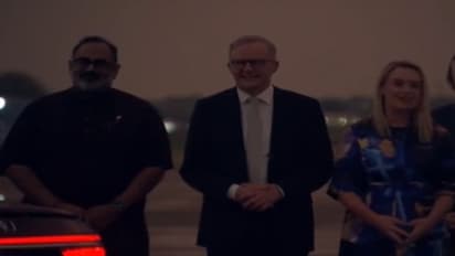 ஜி20 உச்சி மாநாடு.. இந்தியா வந்தடைந்த ஆஸ்திரேலிய பிரதமர் அந்தோணி - வரவேற்ற அமைச்சர் ராஜீவ் சந்திரசேகர்!