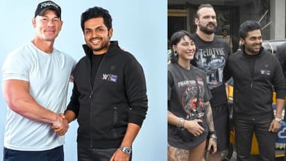 ஜப்பானோடு கைகுலுக்கிய John Cena.. WWE பிரபலங்களுடன் வலம்வரும் நடிகர் கார்த்தி - என்ன சார் நடக்குது?
