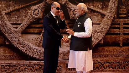 G20 Summit 2023: Why is German Chancellor Olaf Scholz wearing an eye patch?