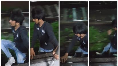 റീല്‍സിന് വേണ്ടി ഓടുന്ന ട്രെയിനിൽ ചാടി ഇറങ്ങി; പിന്നാലെ കൈയോടെ പൊക്കി റെയിൽവേ പോലീസ് !