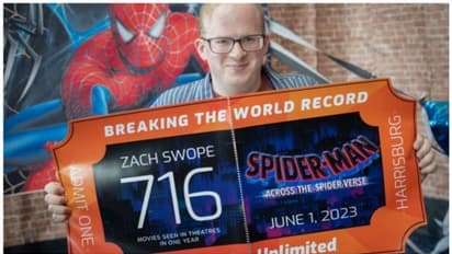 ഒരു വർഷം കൊണ്ട് 777 സിനിമകൾ കണ്ട് തീർത്ത അമേരിക്കൻ സ്വദേശിക്ക് ലോക റെക്കോർഡ് !