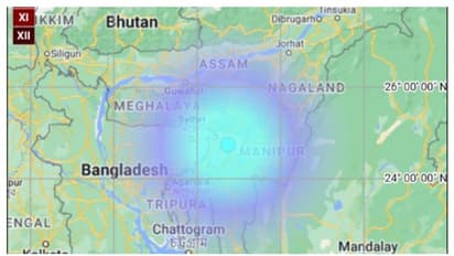 ത്രിപുരയില് ഭൂകമ്പം; 4.4 തീവ്രത